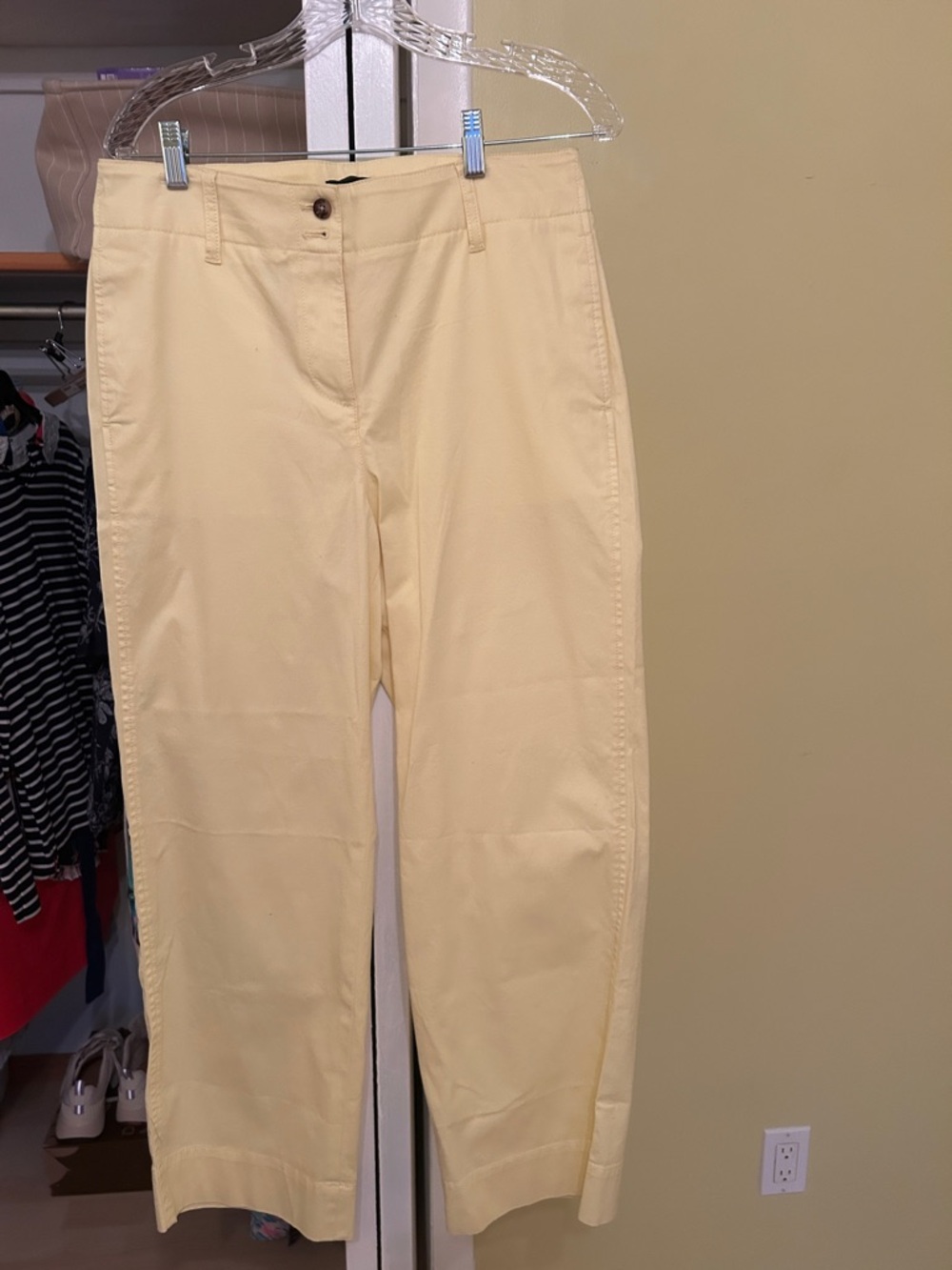 Talbots Soft Yellow Women's Pants